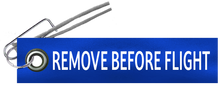 Load image into Gallery viewer, REMOVE BEFORE FLIGHT Parachute Tag