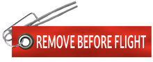 Load image into Gallery viewer, REMOVE BEFORE FLIGHT Parachute Tag