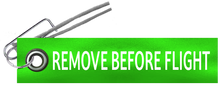 Load image into Gallery viewer, REMOVE BEFORE FLIGHT Parachute Tag
