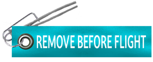 Load image into Gallery viewer, REMOVE BEFORE FLIGHT Parachute Tag