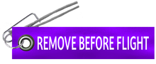Load image into Gallery viewer, REMOVE BEFORE FLIGHT Parachute Tag