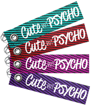 Load image into Gallery viewer, Cute but Psycho Parachute Tag