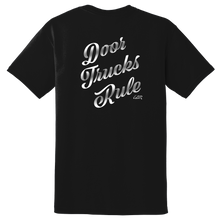 Load image into Gallery viewer, Going Bracket Racing Door Trucks Rule Adult Tee