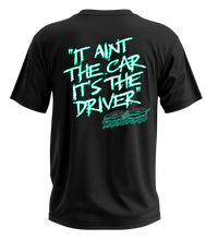 Load image into Gallery viewer, S&amp;S Motorsports It Ain’t The Car Teal Youth Tee