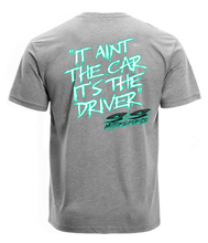 Load image into Gallery viewer, S&amp;S Motorsports It Ain’t The Car Teal Youth Tee