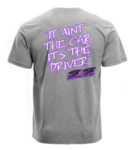 Load image into Gallery viewer, S&amp;S Motorsports It Ain’t The Car Purple Youth Tee