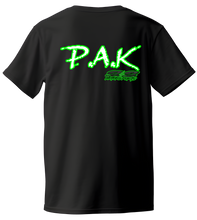 Load image into Gallery viewer, S&amp;S Motorsports P.A.K Green Youth Tee