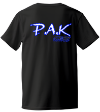 Load image into Gallery viewer, S&amp;S Motorsports P.A.K Blue Adult Tee