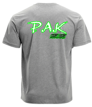Load image into Gallery viewer, S&amp;S Motorsports P.A.K Green Youth Tee