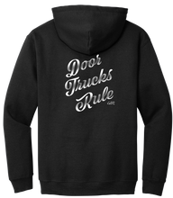 Load image into Gallery viewer, Going Bracket Racing Door Trucks Rule Hoodie