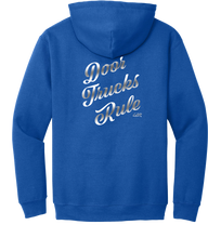Load image into Gallery viewer, Going Bracket Racing Door Trucks Rule Hoodie