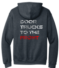 Load image into Gallery viewer, Going Bracket Racing Door Trucks To The Front Hoodie