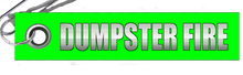 Load image into Gallery viewer, DUMPSTER FIRE Parachute Tag