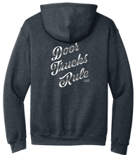 Load image into Gallery viewer, Going Bracket Racing Door Trucks Rule Hoodie