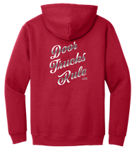 Load image into Gallery viewer, Going Bracket Racing Door Trucks Rule Hoodie