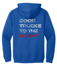 Load image into Gallery viewer, Going Bracket Racing Door Trucks To The Front Hoodie