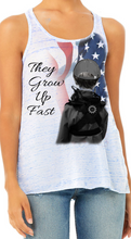 Load image into Gallery viewer, They Grow Up Fast Racer Back Tank