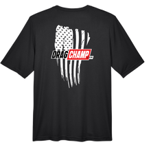 Load image into Gallery viewer, DRIFIT DRAGCHAMP Flag Logo Tee
