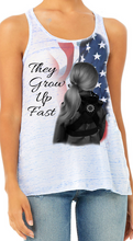 Load image into Gallery viewer, They Grow Up Fast Racer Back Tank