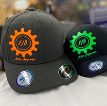 Load image into Gallery viewer, 1/8 Mile Logo Orange Cap
