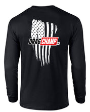 Load image into Gallery viewer, DRAGCHAMP Flag Long Sleeve Tee